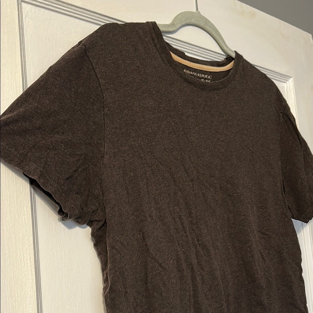 Banana Republic Brown Men's Shirt - Picture 3 of 5